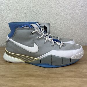 Nike Zoom Kobe 1 Flint Grey MPLS Basketball Shoes 2005 Size 11